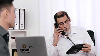 Young Argentine Woman with a Big Butt Seduces Her Boss