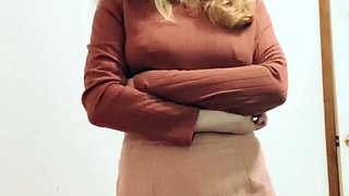 Trishbunny - Reluctant Teen Strips And Cums For Daddy