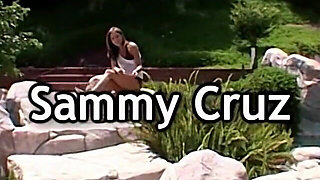 Sammy experiments with a big cock