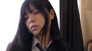 Japanese teen Suzuka Ishikawa Hairy Pussy Fingered