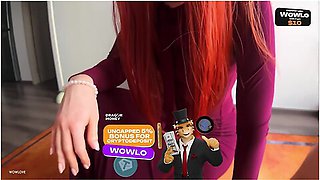 Hot Stepmom Accidentally Caught Stepson With A Boner While She Was Working