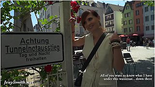 Public Ass Flashing In Cologne