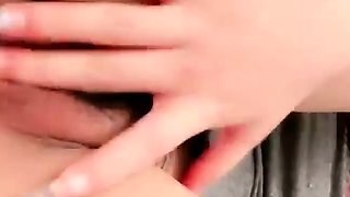 Curly Blonde Teen Records Solo Dildo Masturbation More at