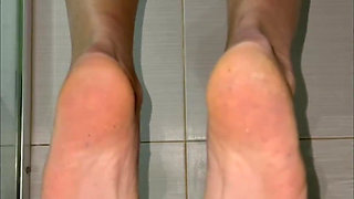 Shower Feet Tease Home Video