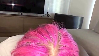 Emo Petite Goes Bananas on BBC Monstercock