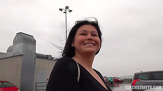 Big Ass Laura Boomlock loves Anal - Busty Married Mrs does Anal Sex in Car Park - Ass fucking Reality POV