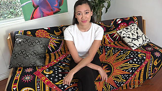 Madi Laine Tells Us About Her Life and What She Likes in Bed While She Spreads Her Pussy in This Interview Brought to You by Flowers