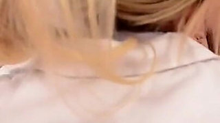 Medical Exam Double Blowjob
