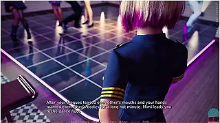 Stewardess Mimi - Visual Novel Shortstory - Pc Gameplay Hd With Car Toon