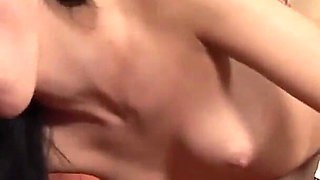 Nice lady Sasha Rose loves to be fucked hard in ass by sex machine
