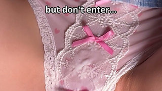 Ripping My Cute Panties and Fingering Me