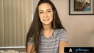 Girlsway - Riley Reid wants her snatch destroyed by other women compilation
