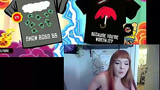 Big boobs webcam slut toys her asshole