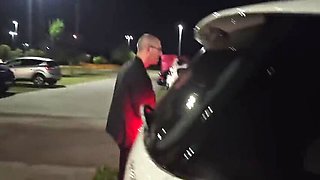 Busty Amateur MILF Banged Outside - Huge Tits Blowjob In Italian