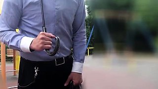 Amateur Asian College Teen Gives Blowjob