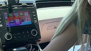 Sneaky Car Handjob with Kody Evans