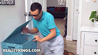 Reality kings - sweetie Casca Akashova catches her pervy g-string sniffer and takes manage of his Big Cock