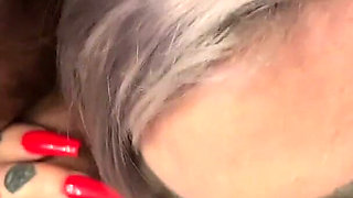 Horny MILF Slut Fucked by Her Husband in a Threesome!