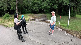 Dominatrix Date/ Loose Slave Gets What He Deserves