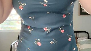 Maybe seeing me in all of these dresses will make it easier