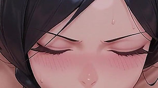 Step-mom Retsu Fucks Her Step-son in the Bathroom Behind Her Husband's Back!