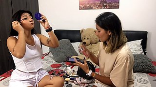 Amateur, masturbate, solo girl orgasm