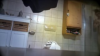 Girlfriend Lilli shower bath