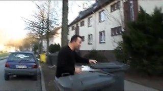 Sexy Redhead German Babe Fucked In The Moving Car