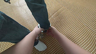 My Adorable Girlfriend Tries a Super Tight European Way of Bondage