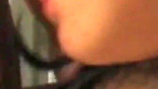 Brunette Asian babe enjoys her white cock ass fuck