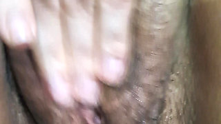 Touching my wet pussy