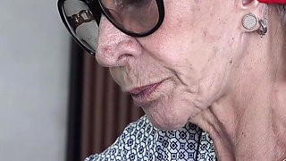 82 Year Old Granny Gets Rough Ass Destroyed