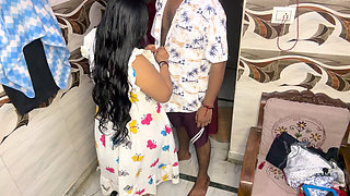 Desi Stepmom Caught Stepson Watching Her Change - She Took Over Hindi Video