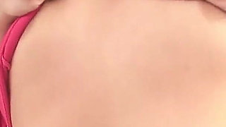 Slim teen Ashlynn Leigh POV facial blowjob
