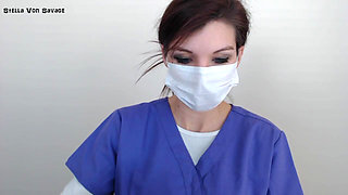 Milking Procedure Handjob - Latex Gloves