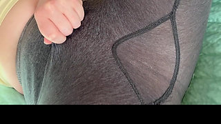 Rewetting my leggings