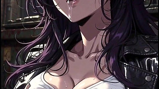 Mysterious Anime Woman in Side Alley Seduces You