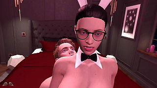 Bunny Cosplay XXX: Naughty Easter Treat 3D VR Hentai