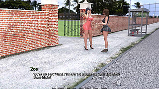Laura Lustful Secret - Gameplay - Roleplay - Unsatisfied Wife - Car Ride - Nurse Cosplay
