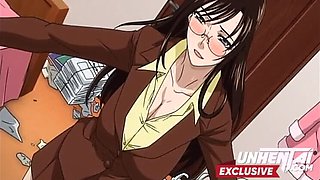 Uncensored MILF Has Illicit Encounter with Coworker in Anime Hentai