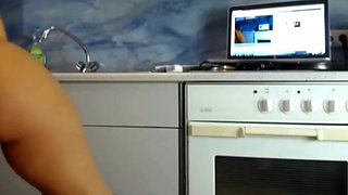 Sexydea's Sultry Kitchen Tease Watch Me Flaunt My Irresistible Assets!