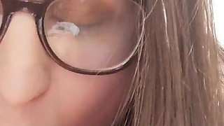 ASMR dirty talk & dildo fuck