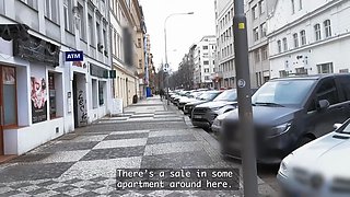 Vip4k. a duo sells Sex Toys to a stranger and demonstrates how to use them on themselves