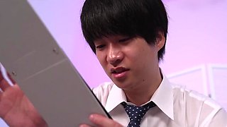 Super shy Asian woman will do whatever her brazen office colleague says!