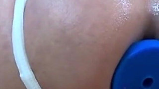 Hot MILF Anal Dildo