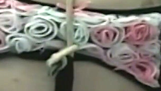 Blonde MILF Shivers Under Electro Stimulation on Table