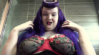 Purple Pin up Tease