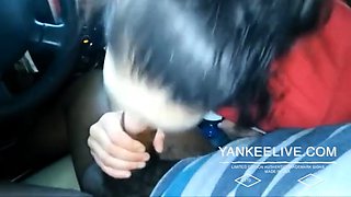 She Swallowed It All - Interracial Deep Throat