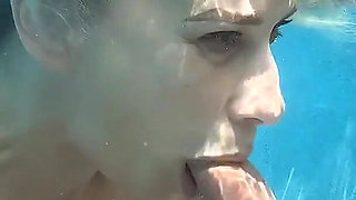 Cockboarding Underwater Blowjobs Throat Fucking