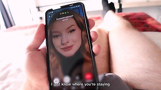 Young beauty shares intense russian passion